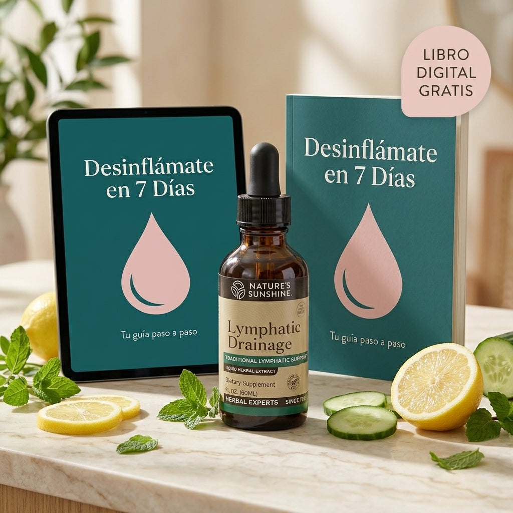 Gotas de Bienestar para Drenaje Linfático